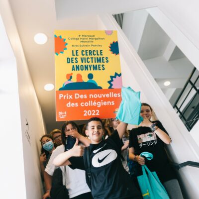 Remise du prix Des nouvelles des collégiens saison 4, théâtre de La Criée