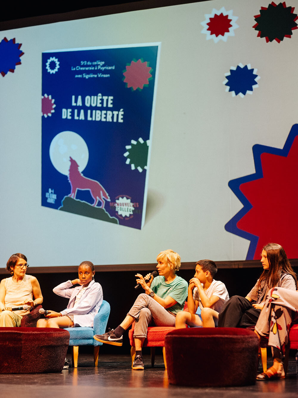 Des nouvelles des collégiens avec Sigolène Vinson