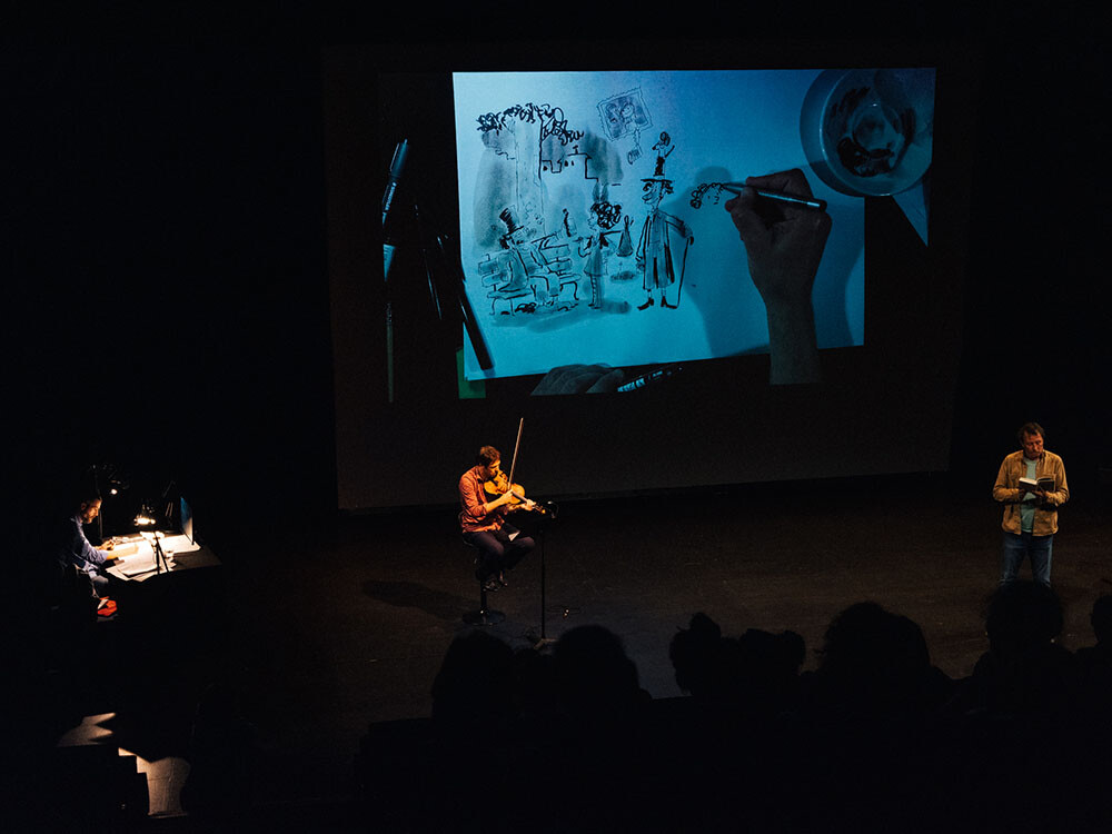 Lecture musicale et dessinée 