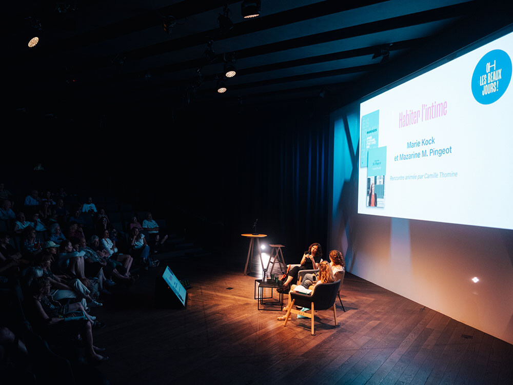 Habiter l’intime avec Marie Kock et Mazarine M. Pingeot
