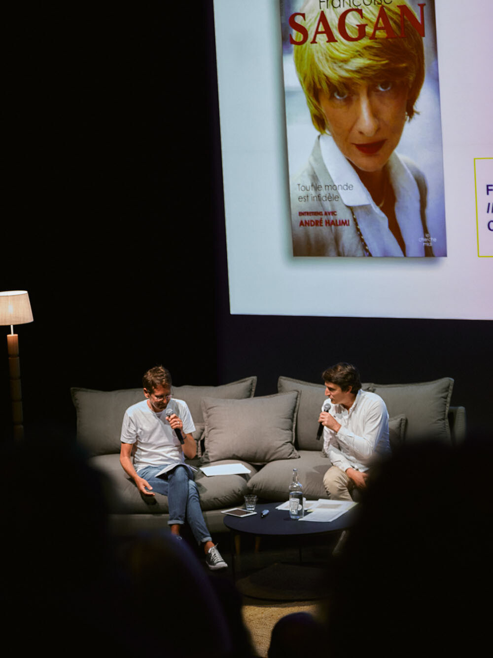 Grand entretien”Les beaux jours de Françoise Sagan” avec Arnaud Cathrine