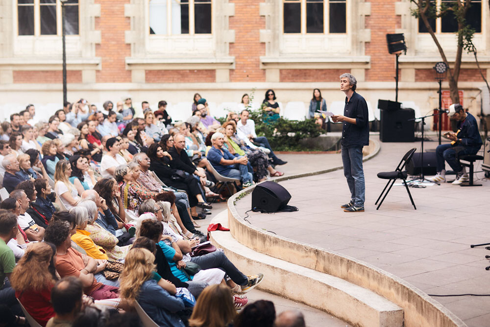 Lecture musicale ” Coyote” avec Sylvain Prudhomme et Seb Martel