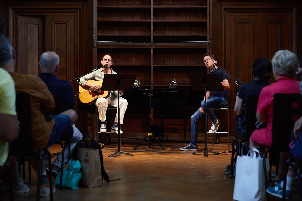 Lecture musicale “Roman de plages ” avec Arnaud Cathrine et Benjamin Siksou